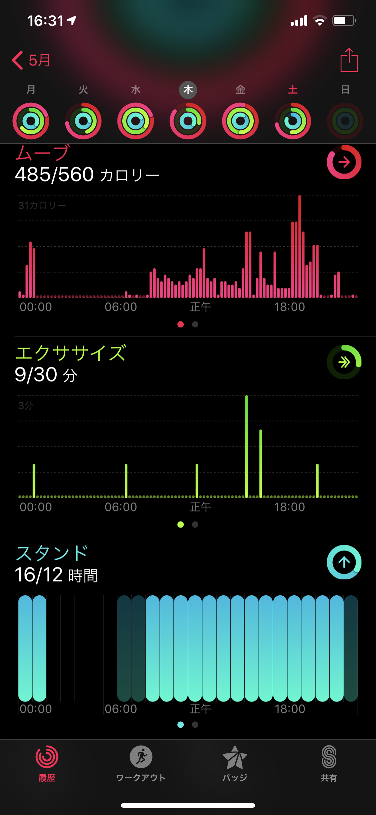 【日常】水曜日の練習の復習で地元で練習 2019年5月9日（木）
