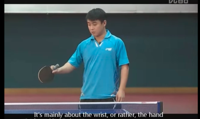 王皓(ワンハオ) Wang Hao テクニック動画③ 解説 フォアハンドとバックハンドの切り替えのグリップ