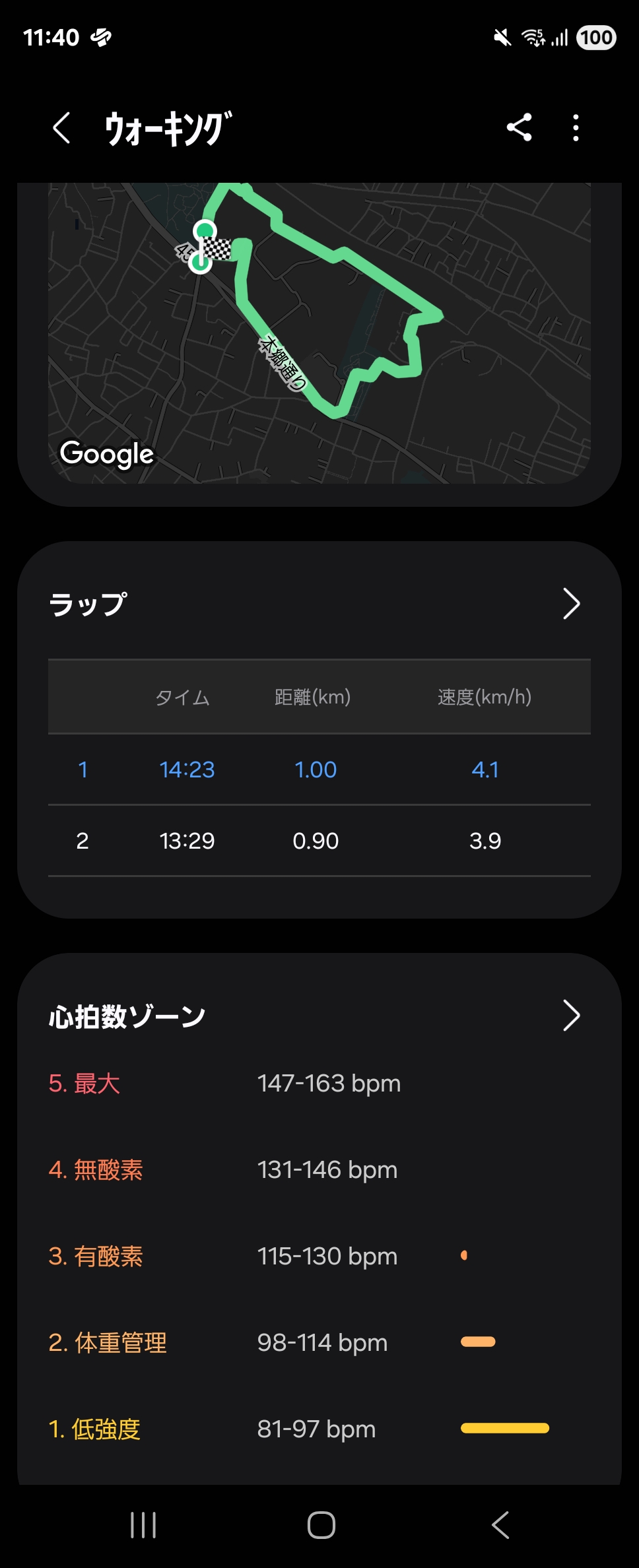 通勤は朝散歩にならない