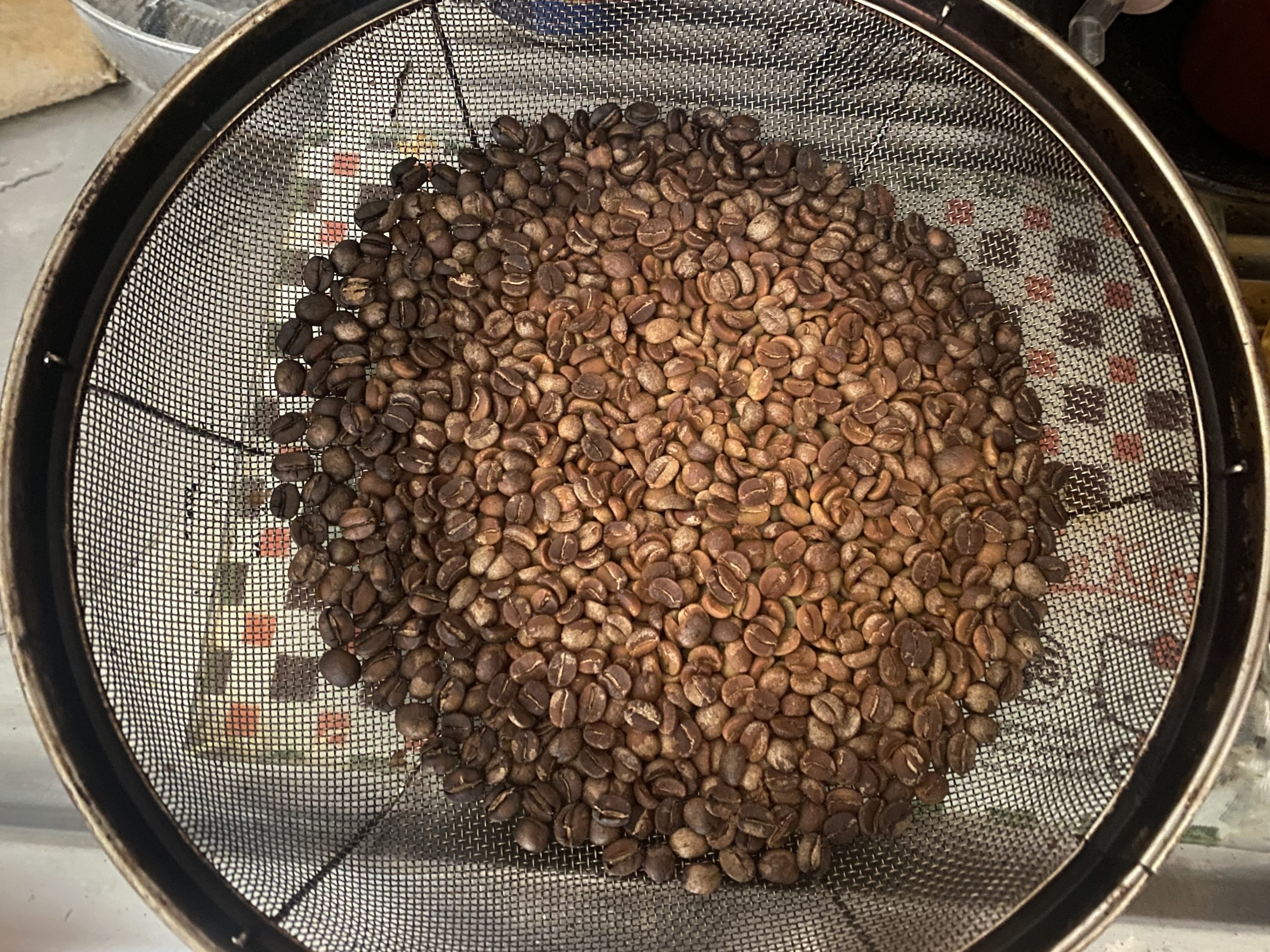 ヘルシオでコーヒー焙煎してみた