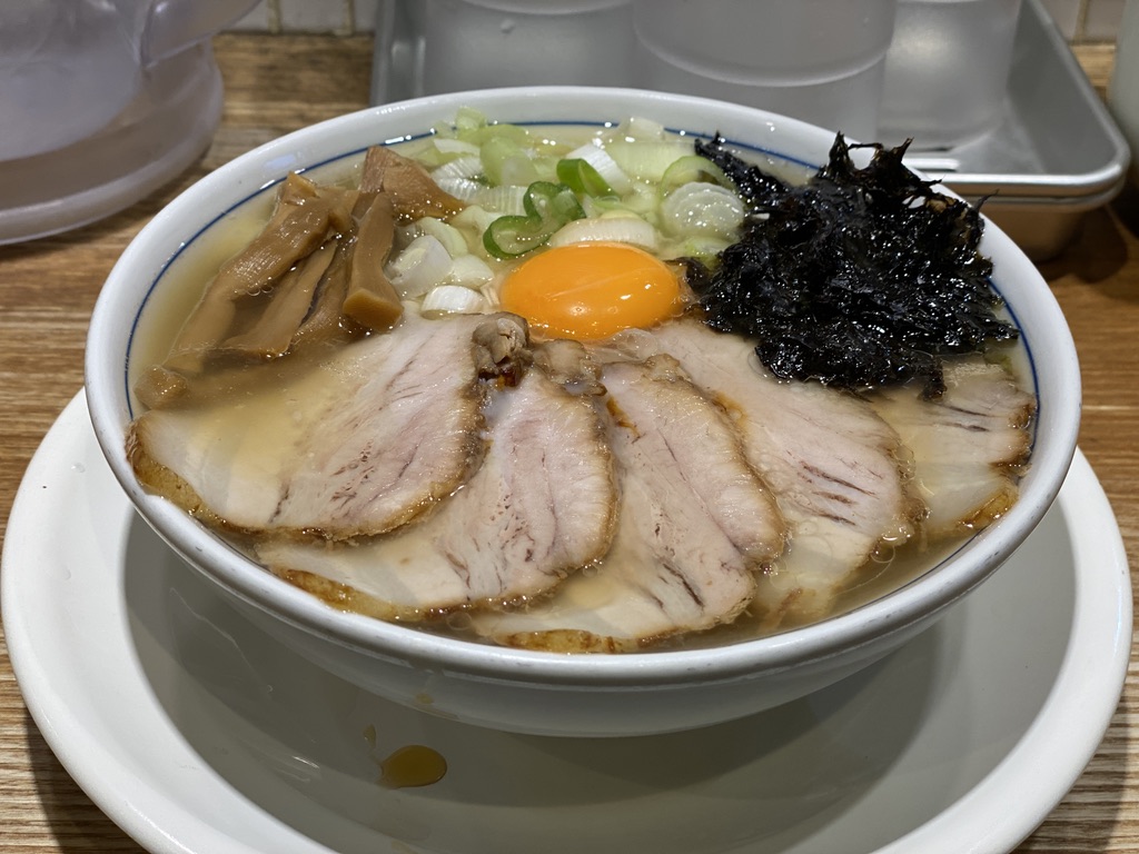 特製バラそば塩【レビュー】玉（ぎょく）中野店