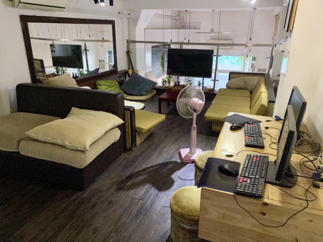 Maya Papaya Hostel（One Stop） プノンペン 共用フロア
