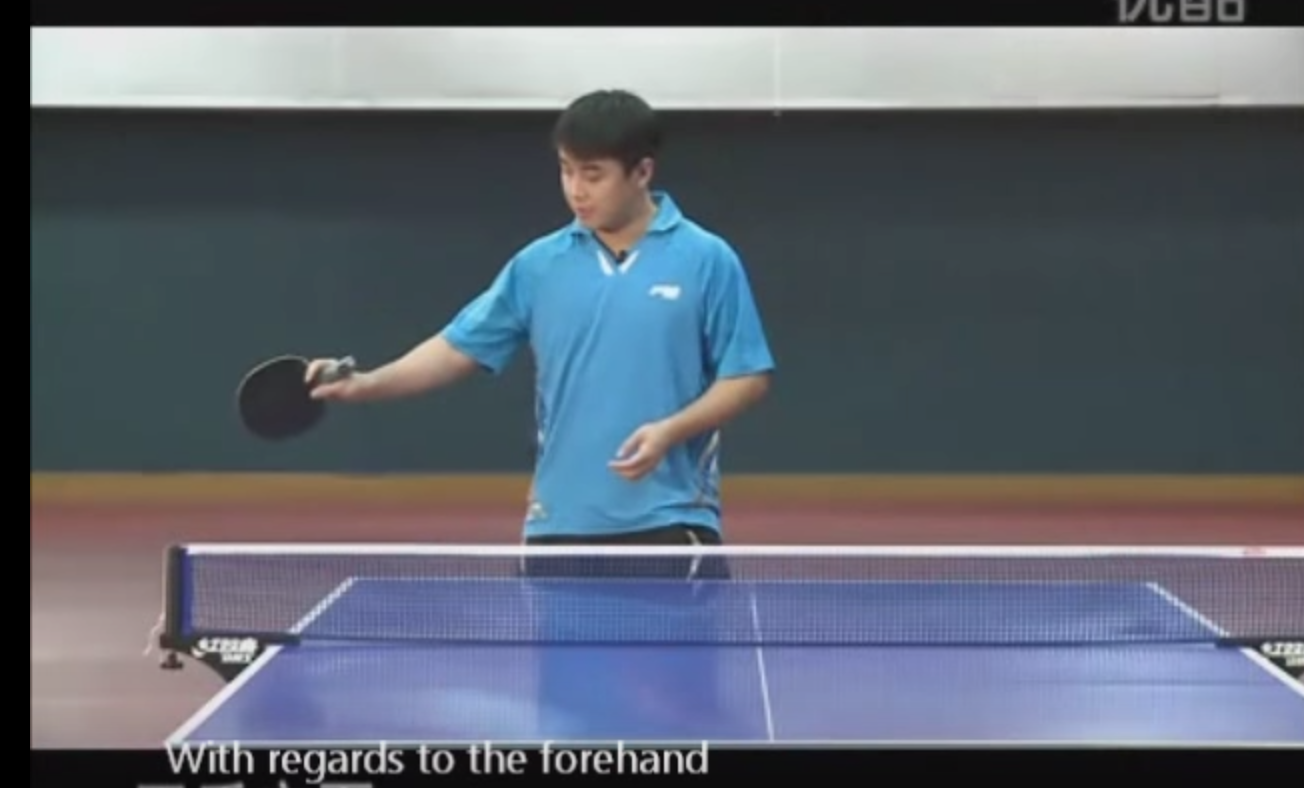 王皓(ワンハオ) Wang Hao テクニック動画 翻訳 フォアハンドグリップについて