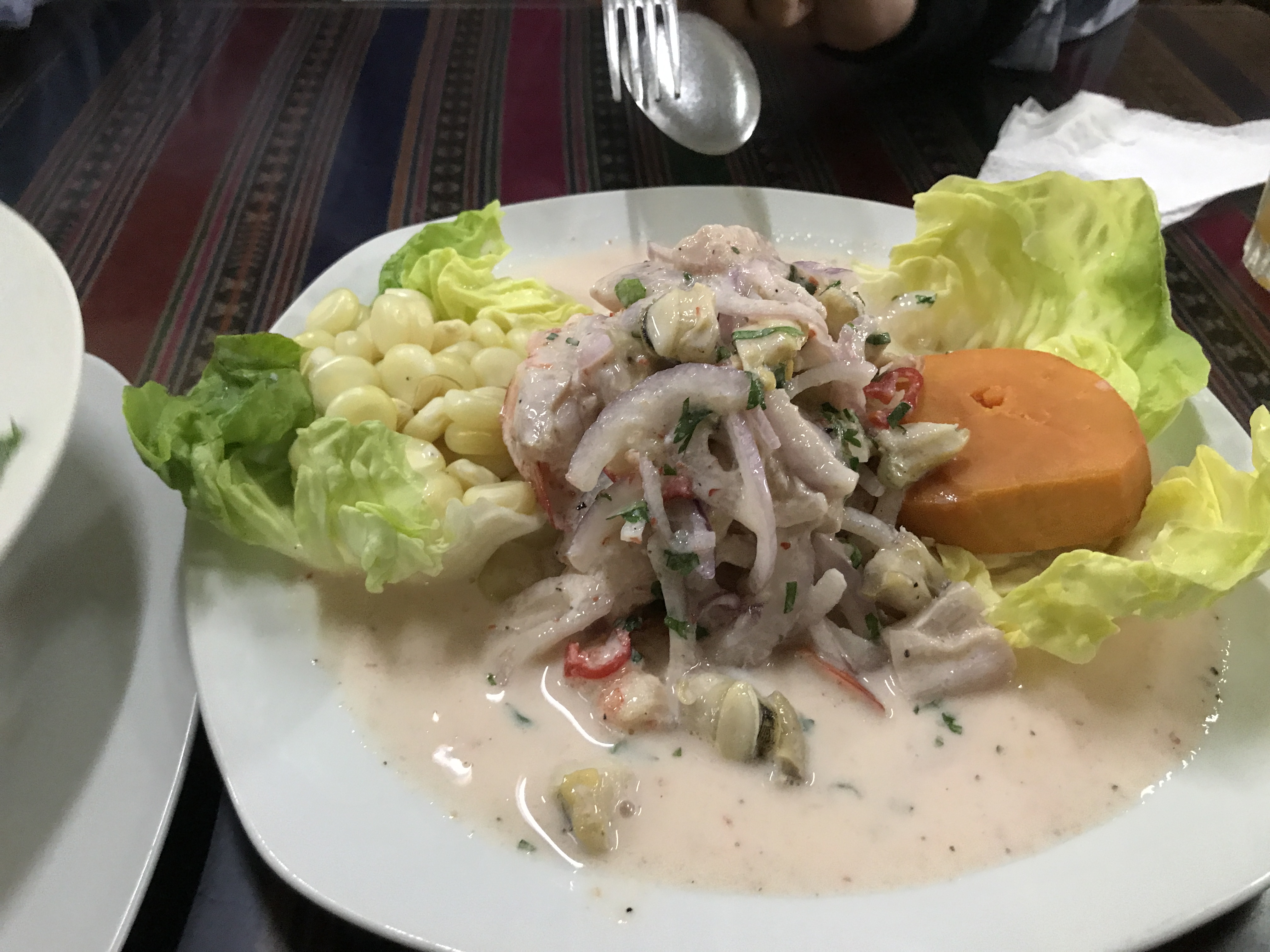 Restaurant touristico Machu Picchu リマ【レビュー】サン・フランシスコ協会 入り口すぐ ペルー郷土料理