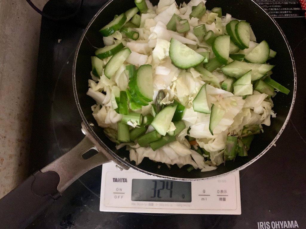 水島弘史さんの弱火の野菜炒め
