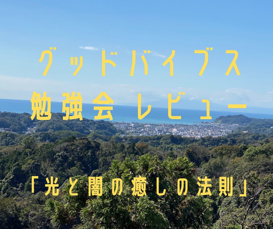 グッドバイブス食堂 in 鎌倉 【レビュー】「光と闇の癒やしの法則」