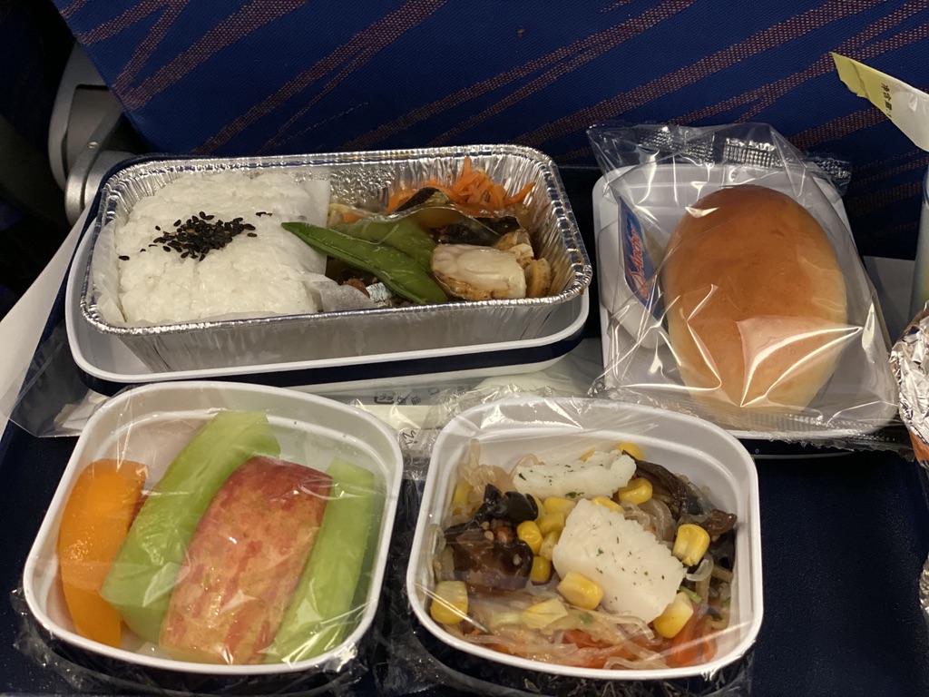中国南方航空 広州行き 機内食