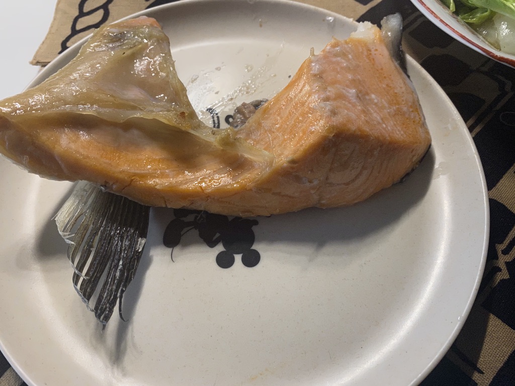 鮭　ヘルシオ焼き