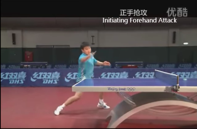 王皓(ワンハオ) Wang Hao テクニック動画⑩ 解説 サーブ3球目 フォアハンド攻撃
