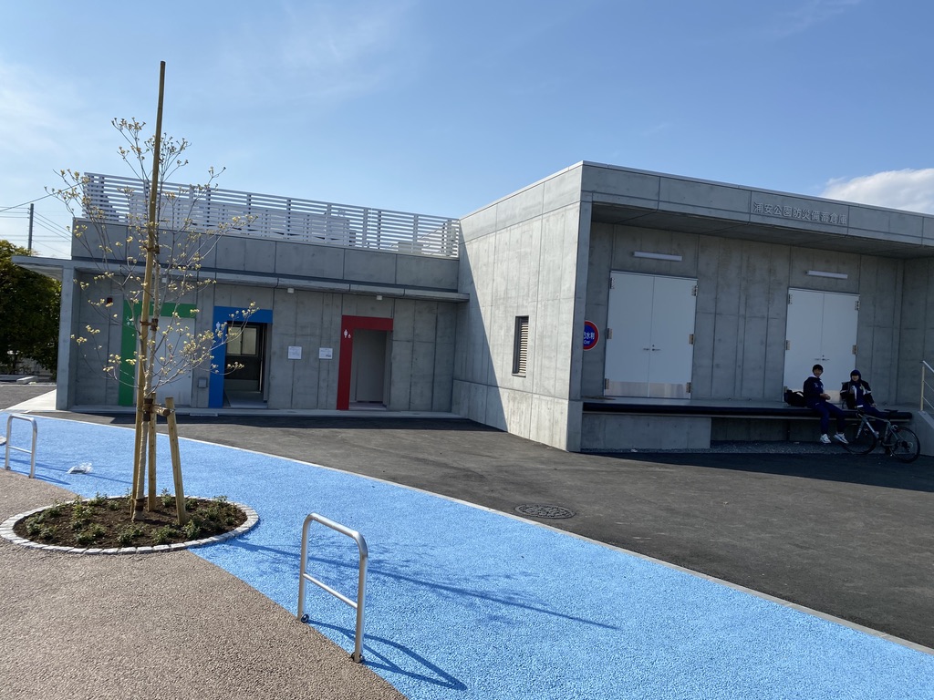 浦安公園 災害対応型トイレ