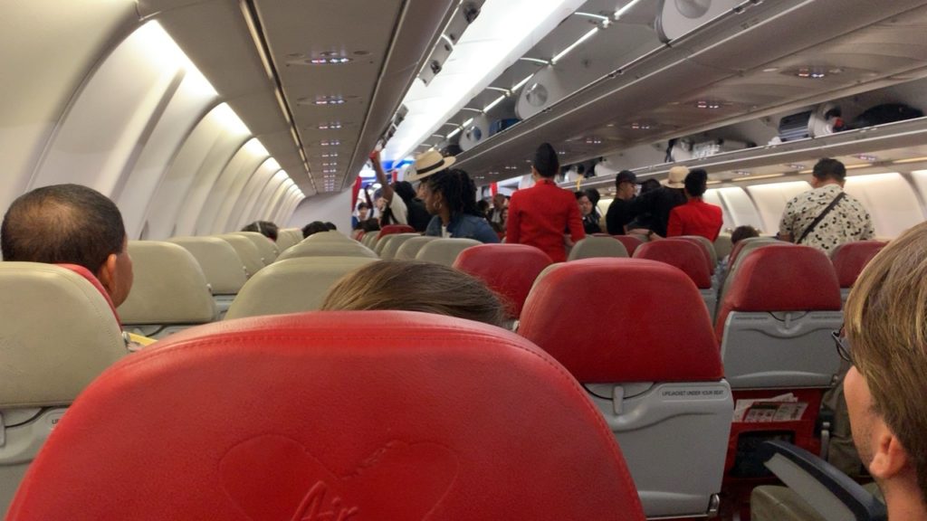 エアアジア 機内