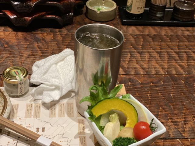 わらやき屋 九段下 お通し