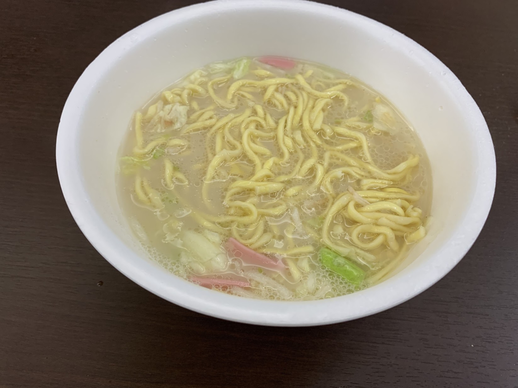 リンガーハットの長崎ちゃんぽん カップ麺