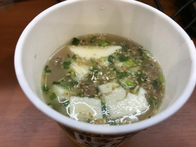日清 豚骨豆腐 