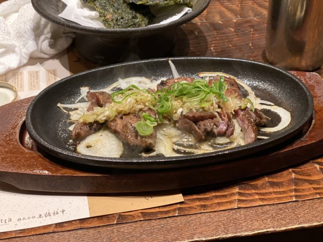 わらやき屋 九段下 牛タンのわらやき