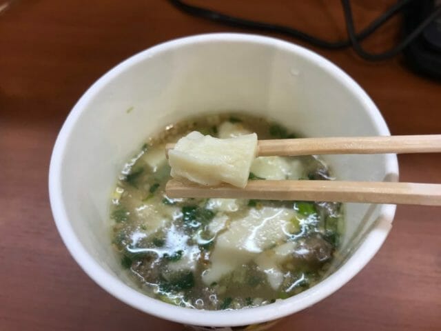 日清 豚骨豆腐 