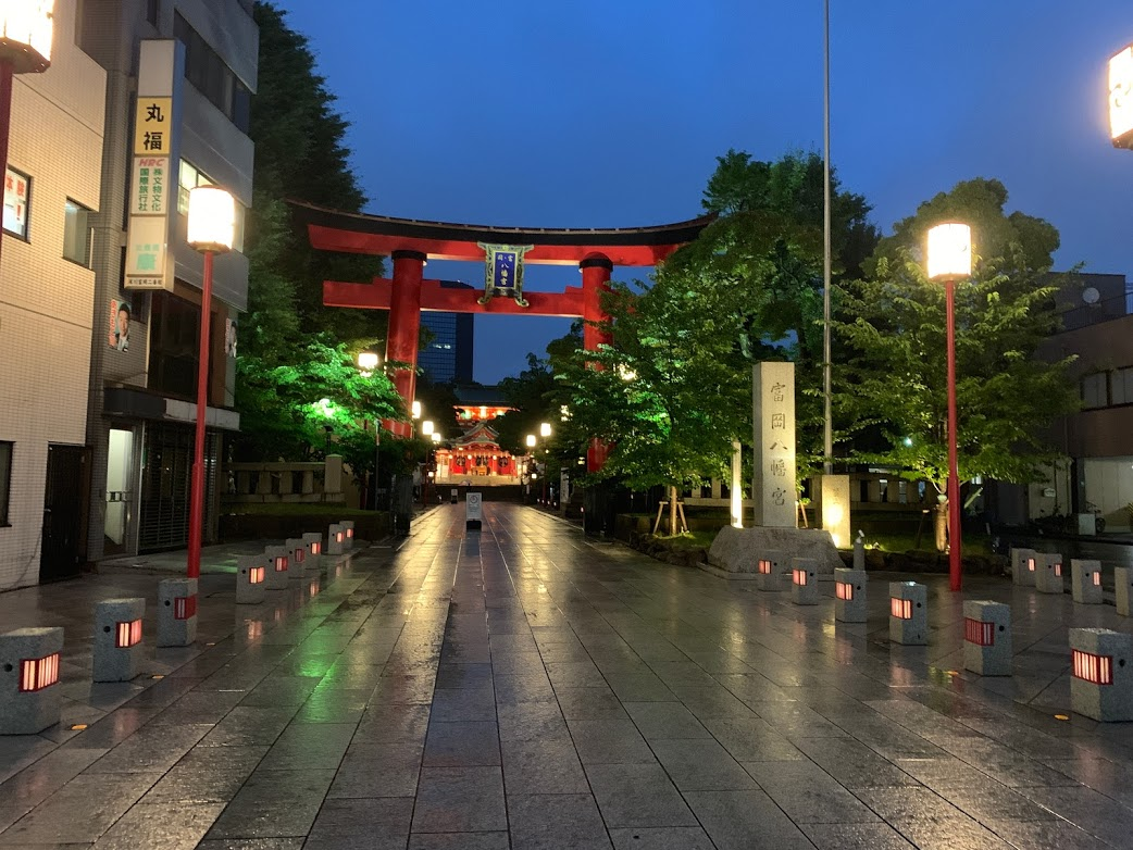 【日常】中野で練習し茅場町から東陽町まで徒歩 2019年6月15日（土）