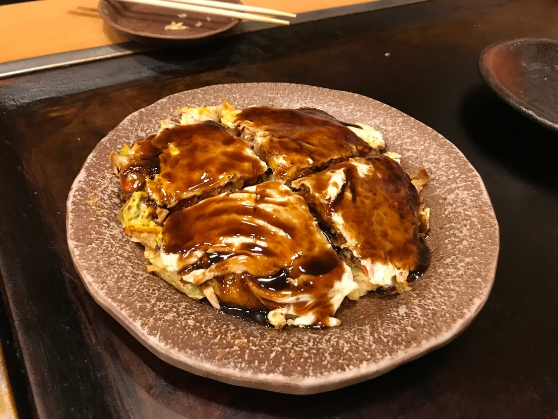 京都きん家 西葛西【レビュー】上品なお好み焼きが美味