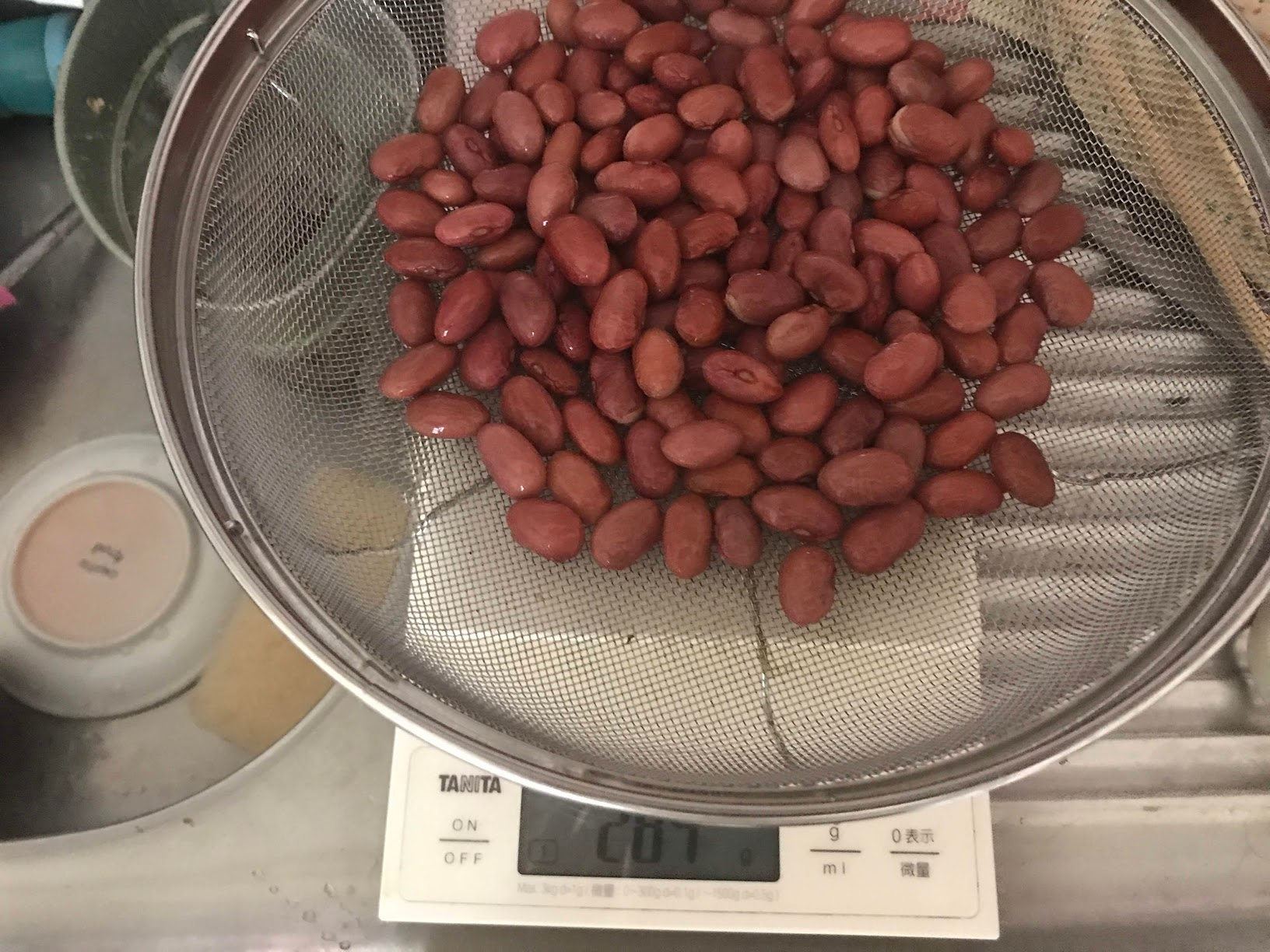 ヘルシオで金時豆蒸し【レビュー】豆サラダとしておいしい