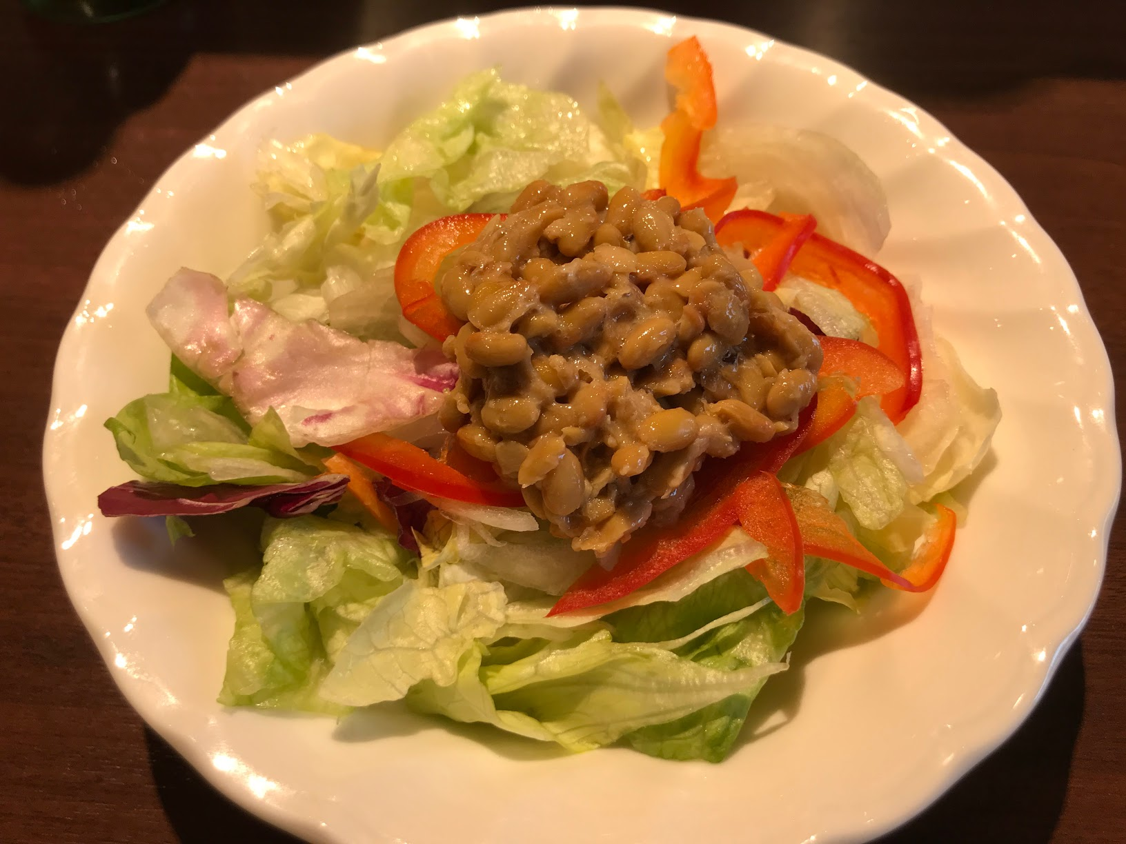 いきなりステーキ 納豆サラダ【レビュー】新サイドメニュー