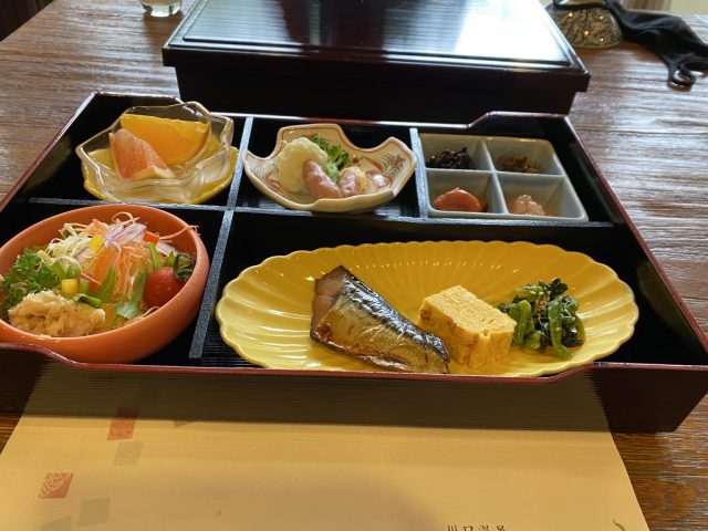奥羽山荘 朝食