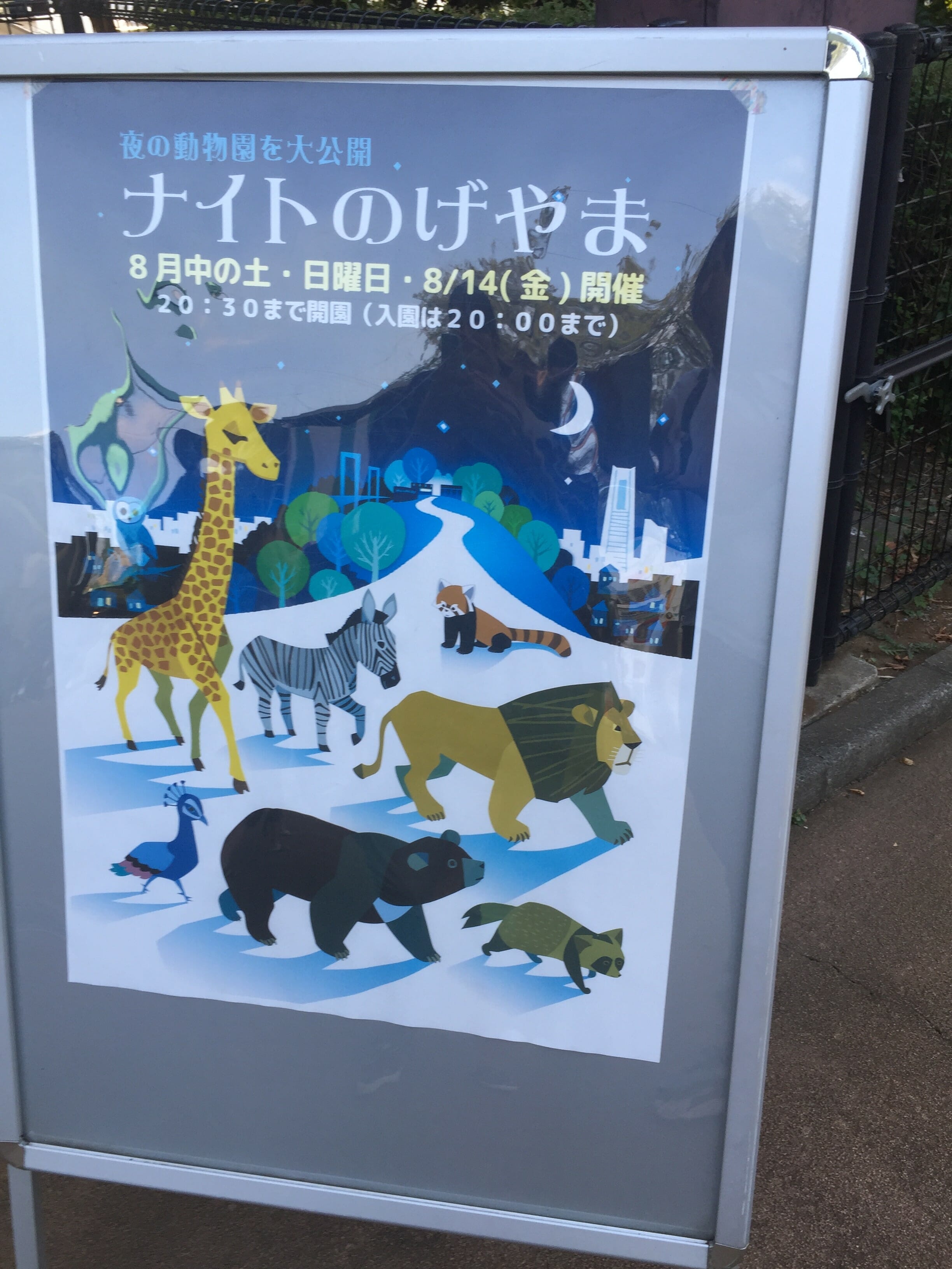 ナイト野毛山動物園に行ってきました