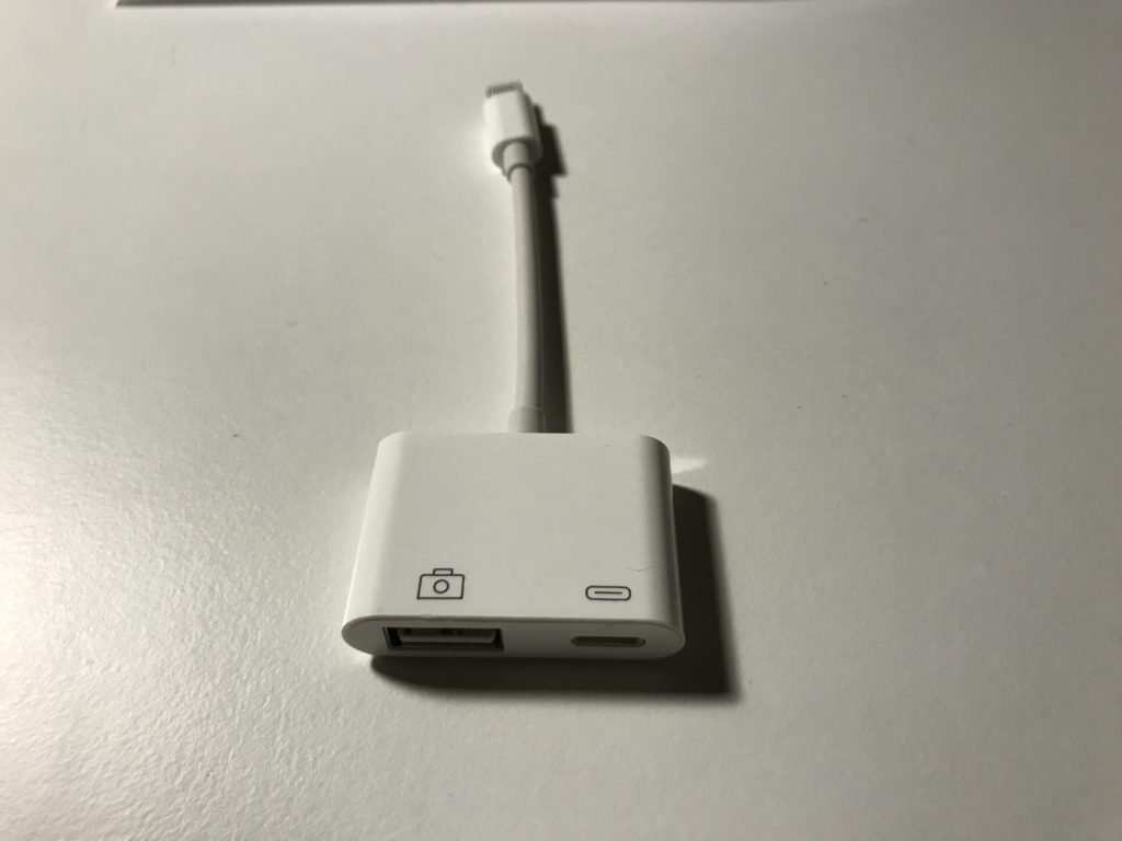 iPhoneカメラアダプタ