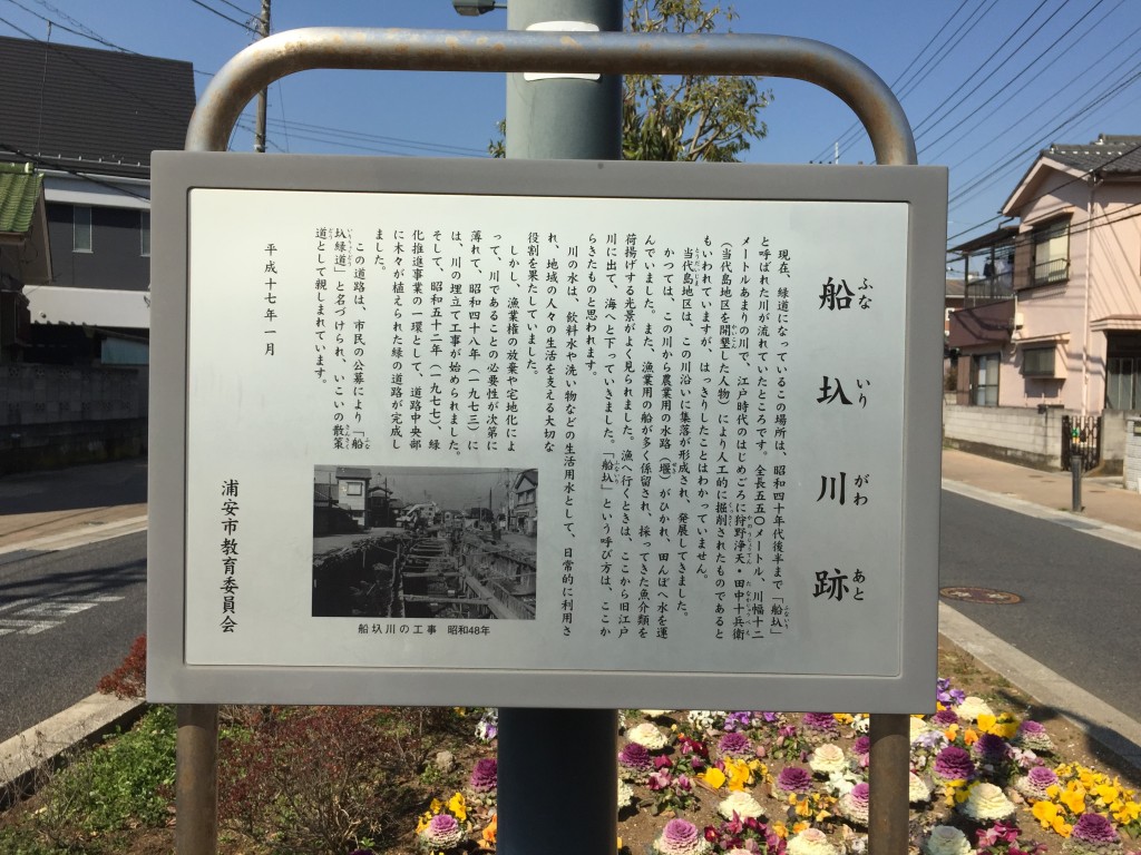 船圦川跡