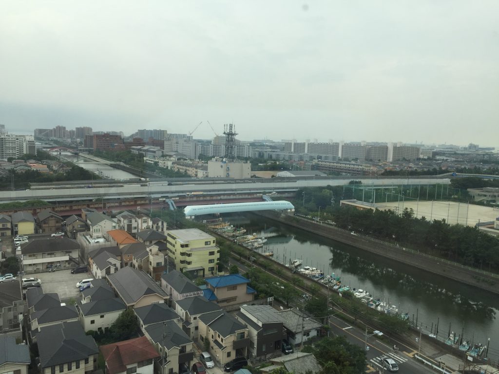 浦安市役所 新庁舎からの眺め