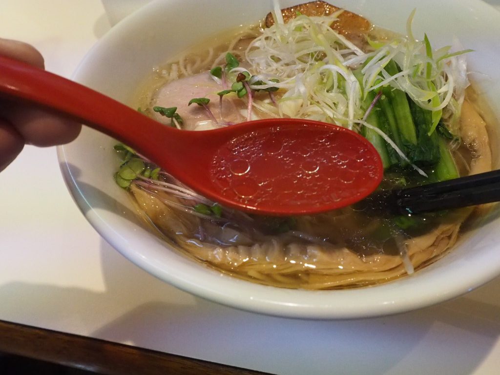鶏そば 朱雀 下総中山 船橋