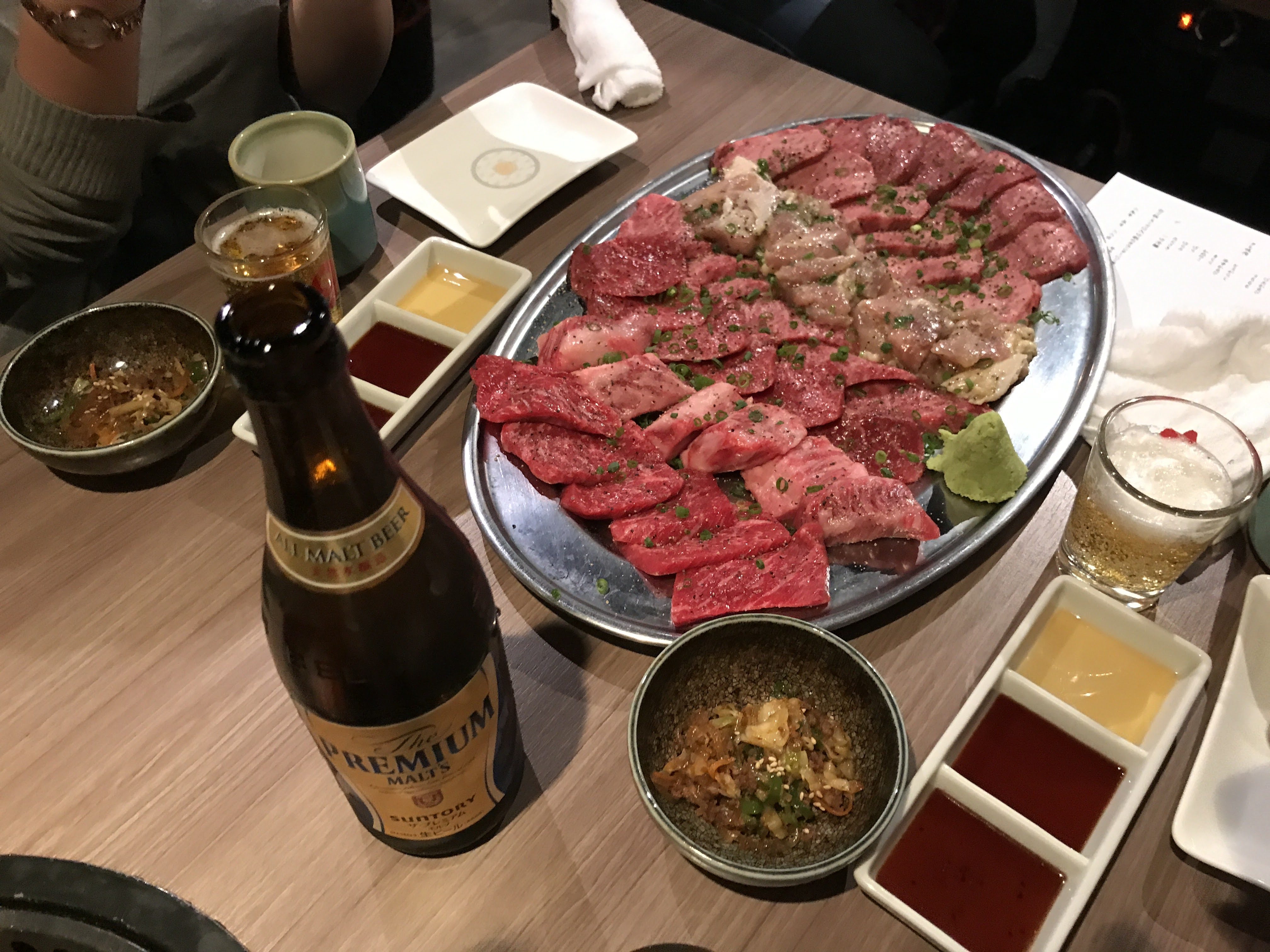 肉と日本酒 千駄木【レビュー】 良質の肉と60種類日本酒 団体での会食におすすめ