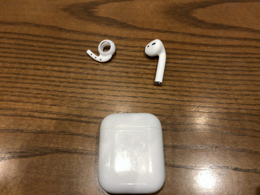 AirPods 片耳だけで使用方法 イヤーチップ