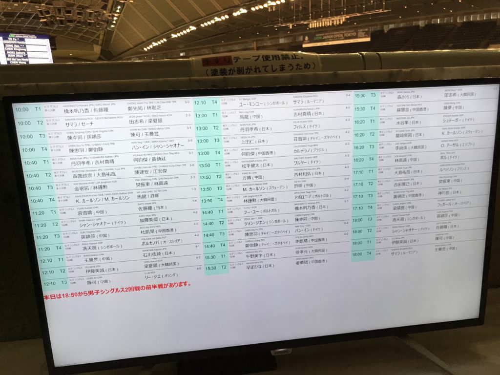 ジャパンオープン卓球 2017