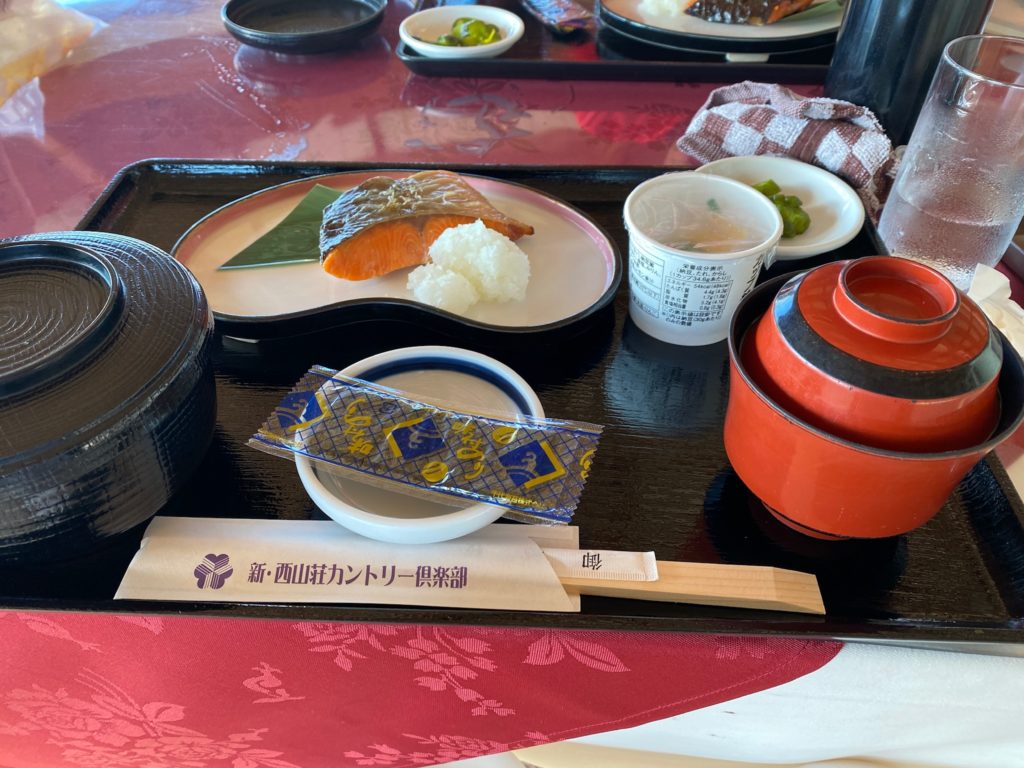 新西山荘カントリー倶楽部 朝食