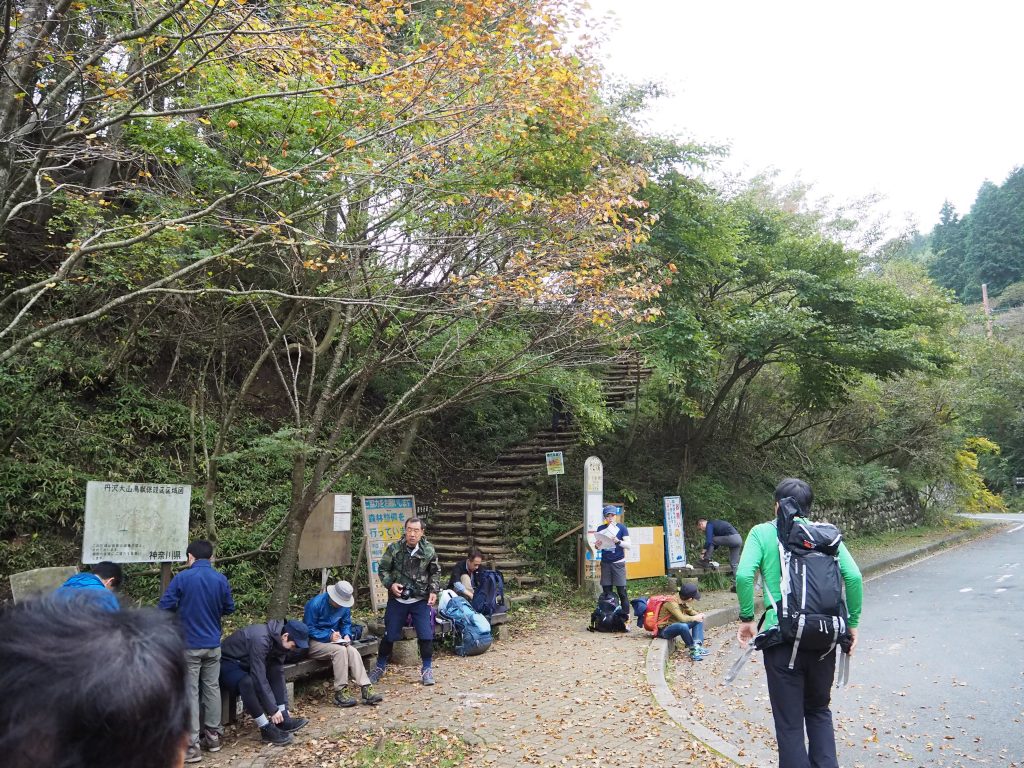 ヤビツ峠から塔ノ岳