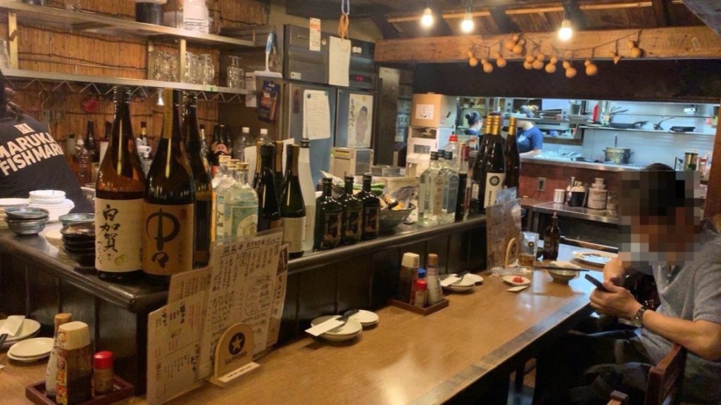 凧凧 三鷹店 カウンター