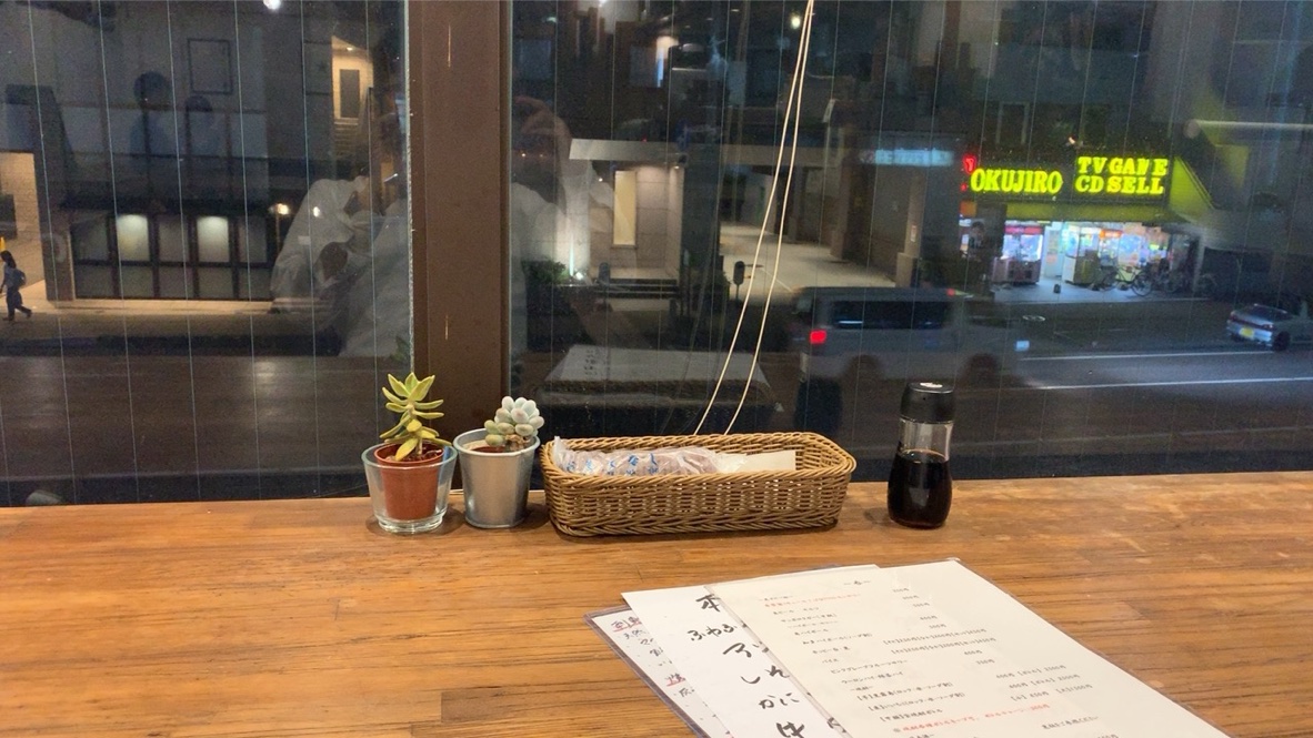 食堂はなび 浦安 カウンター