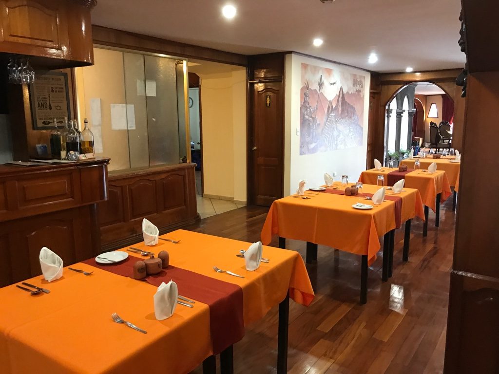 サマイホテル (Samay hotel) クスコ