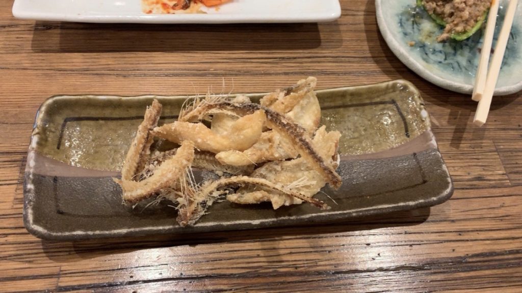 食堂はなび 浦安 骨せんべい