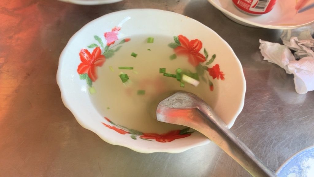 シャンカオスエ スープ