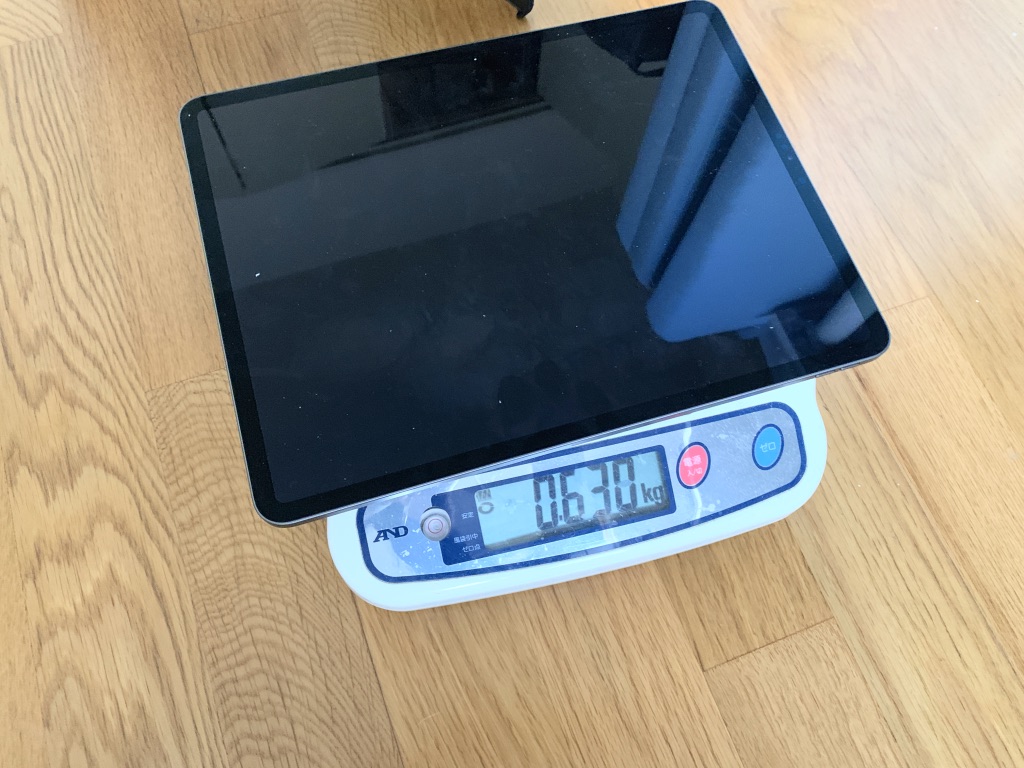 iPad Pro 12.9インチ 重量