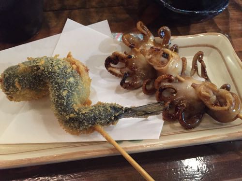 「魚串さくらさく  」人形町