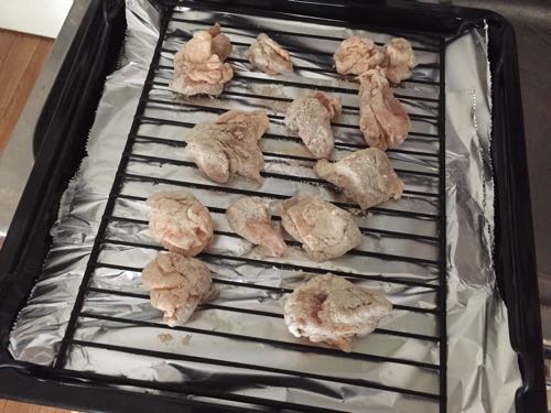 ヘルシオで鶏のから揚げ