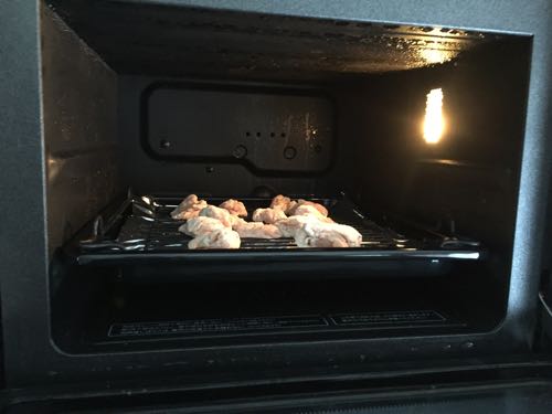 ヘルシオで鶏のから揚げ