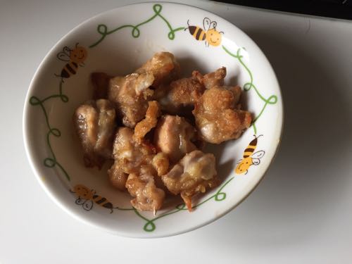ヘルシオで鶏のから揚げ