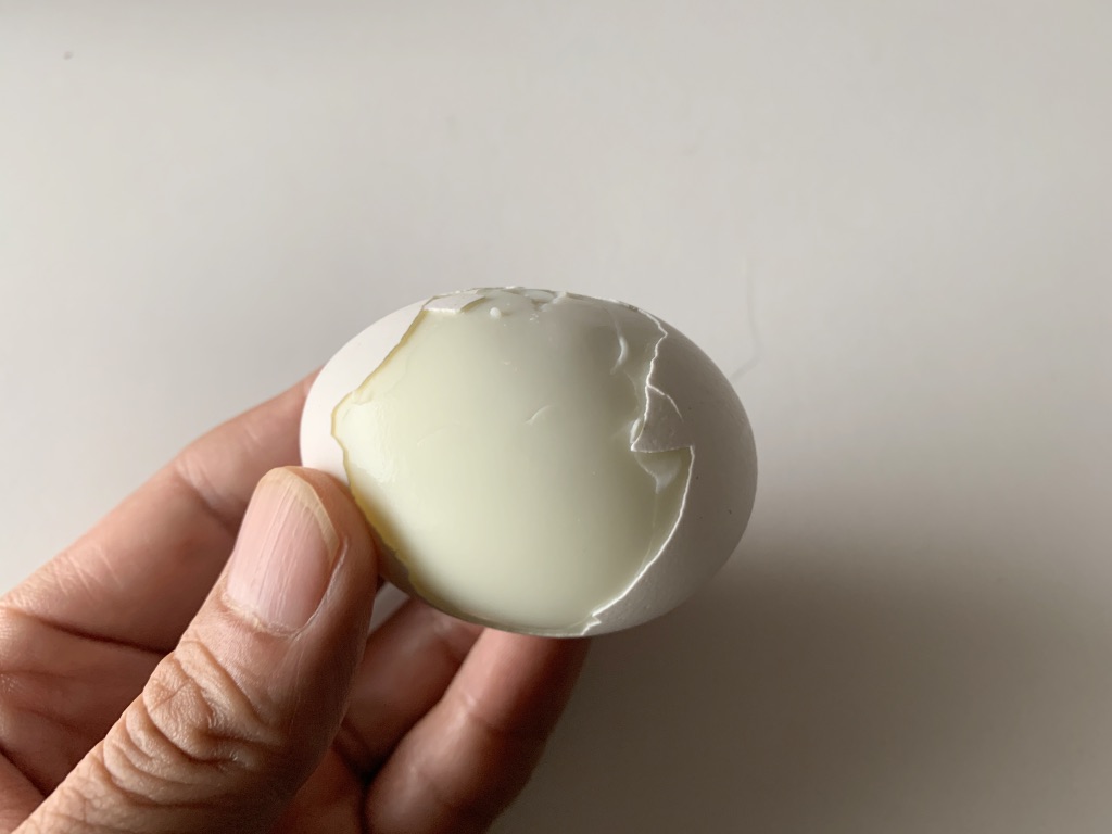 レンジで楽ちん ゆで卵